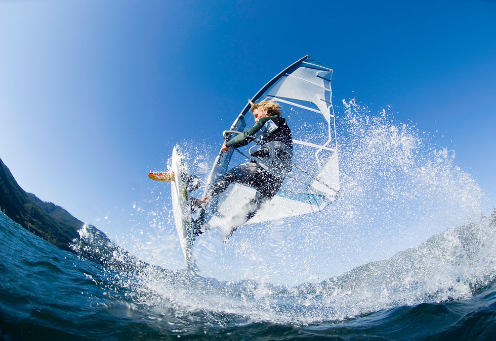 Wassersport Kitesurfen