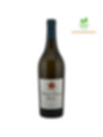 Bouteille de vin blanc Petite Lily 2023 du château Climens vue de face. Les sigles vin bio et vin biodynamique sont présents.