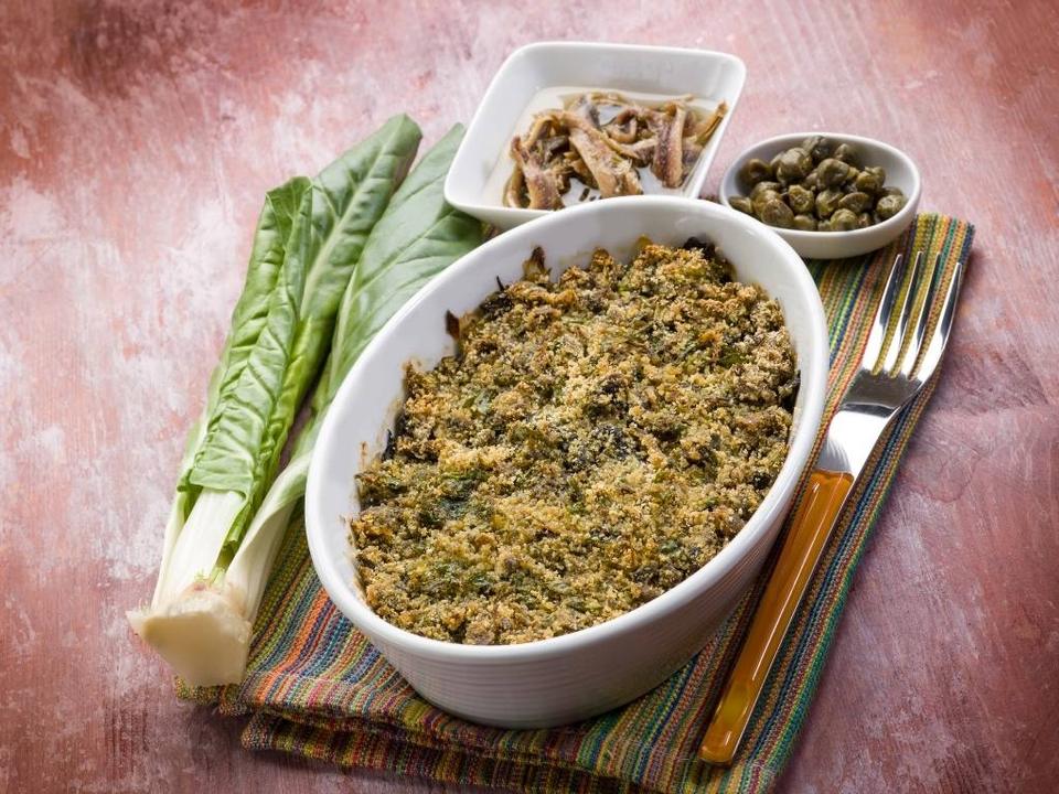 Accord mets et vins avec un gratin de blettes