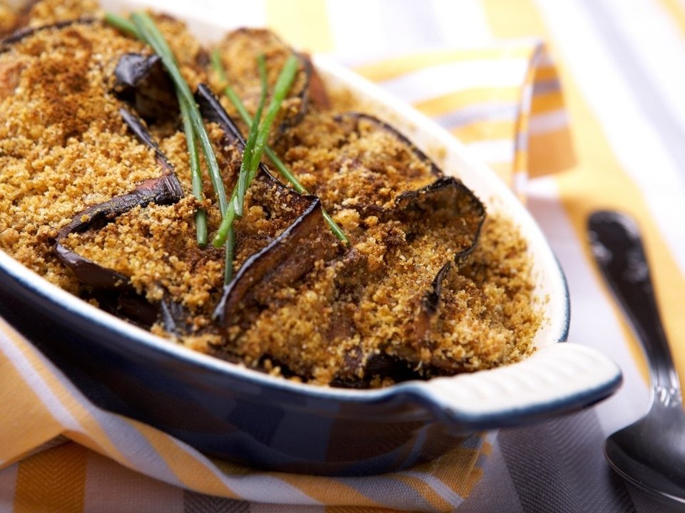 Accord mets et vins avec un gratin d'aubergines