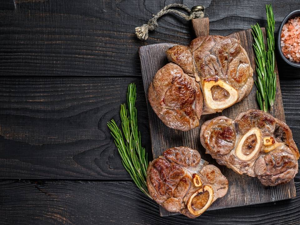 Accord mets et vins avec un jarret de veau