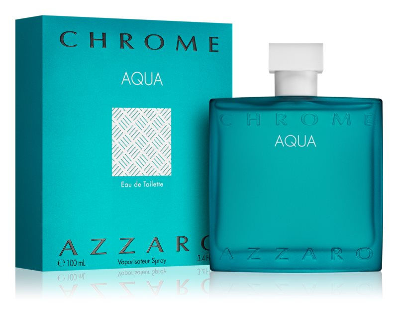 AZZARO CHROME AQUA CABALLERO EDT 100ML EEEX CCRX XM