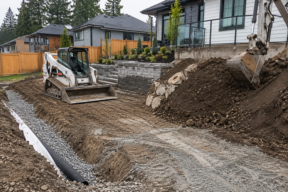 Commercial excavation, grading and site preparation