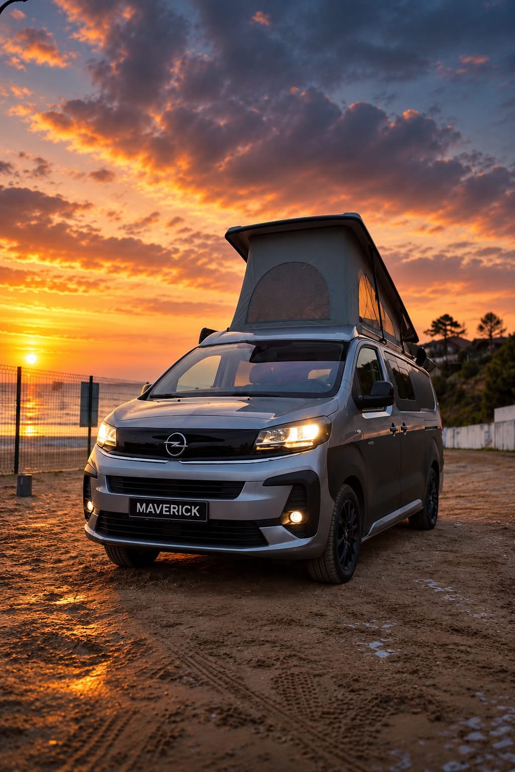 Maverick LITE açılır tavanlı karavan dış görünüşü