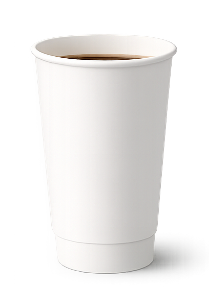16 Oz Double Wall Karton Bardak