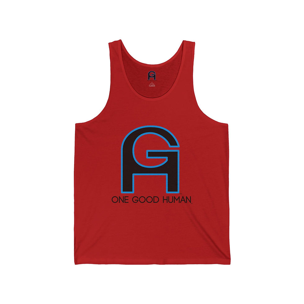 Thumbnail: One Good Human™ Unisex Jersey Tank