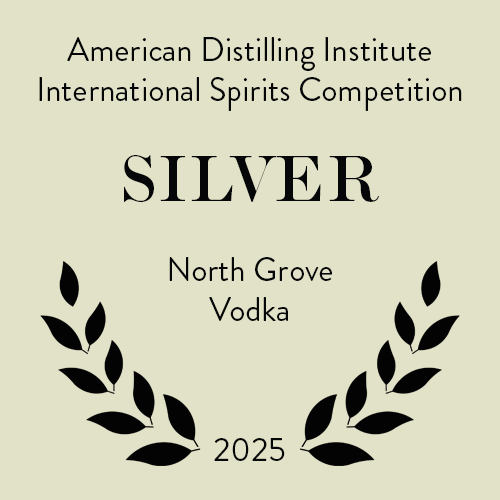 ADI International Spirits Competition Silver North Grove Vodka