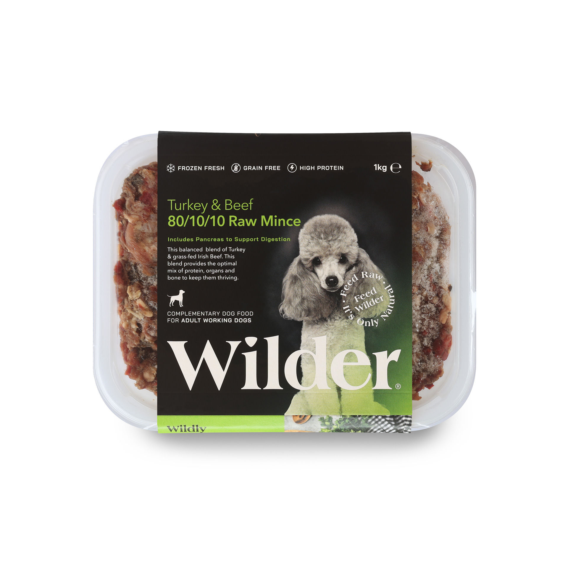 Wilder - Turkey & Beef 80/10/10 - 1kg