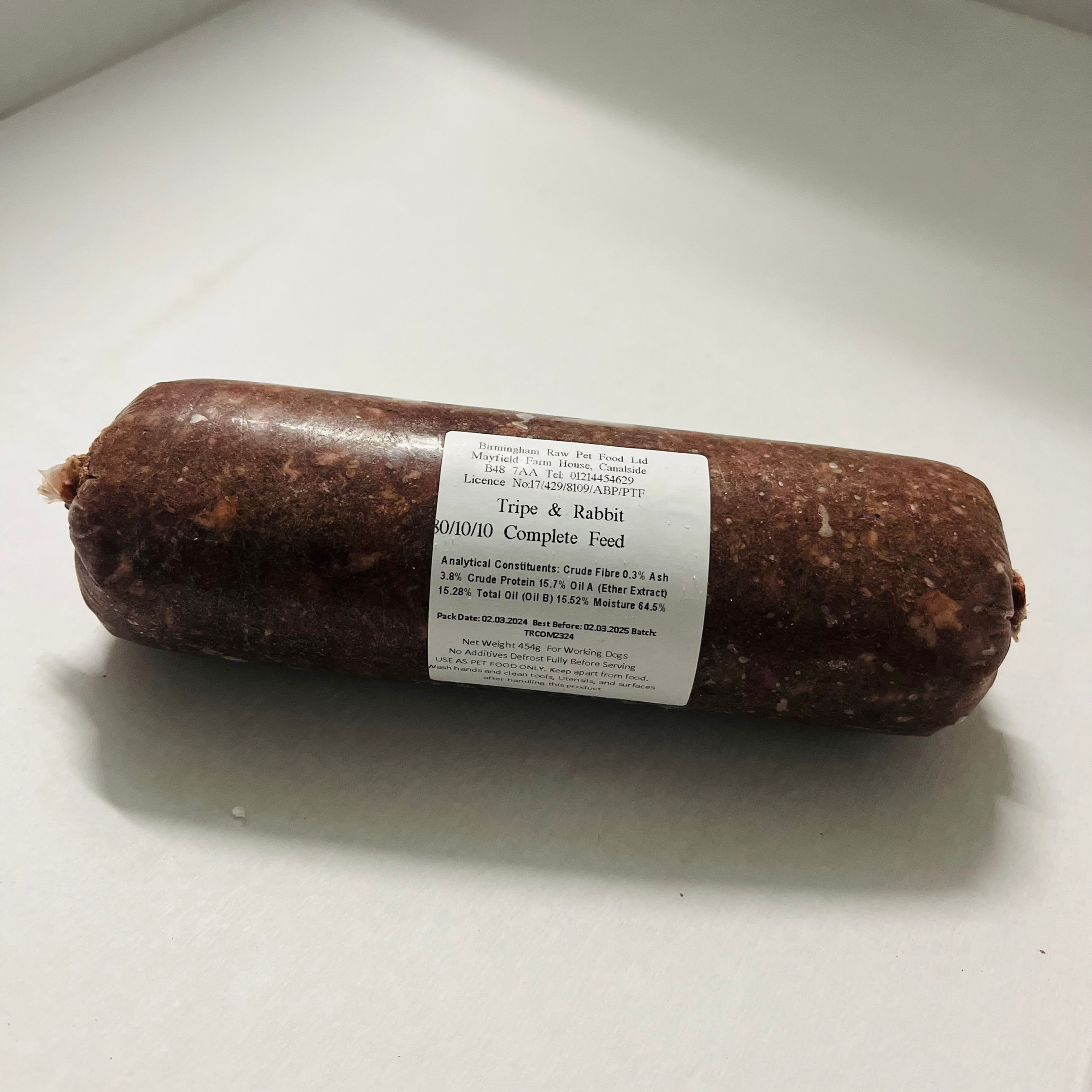 Birmingham Raw Tripe & Rabbit