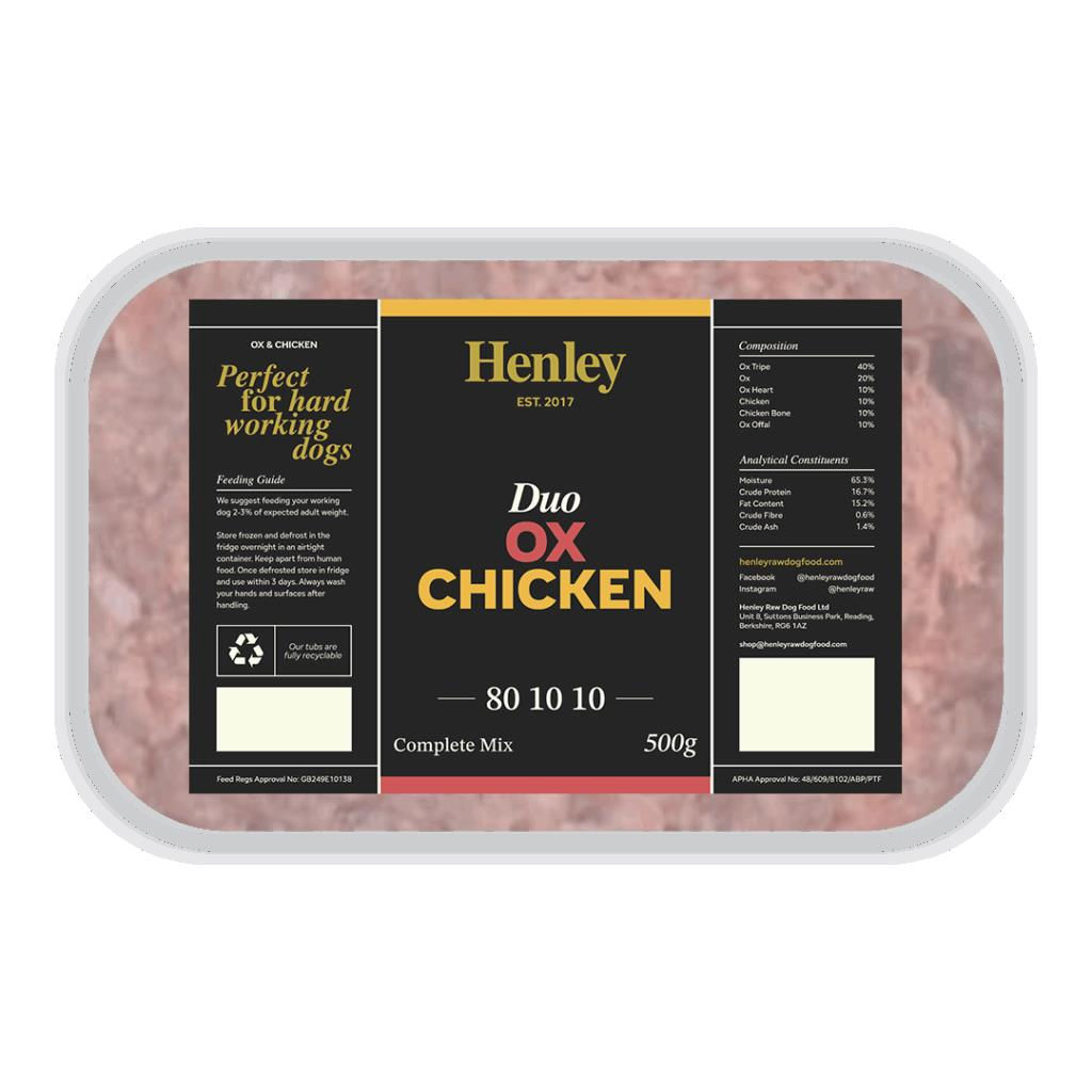 Henley - Ox & Chicken 80-10-10 500g