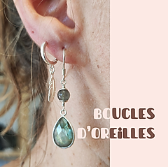 creatrice bijoux en argent fait main pierre naturelle