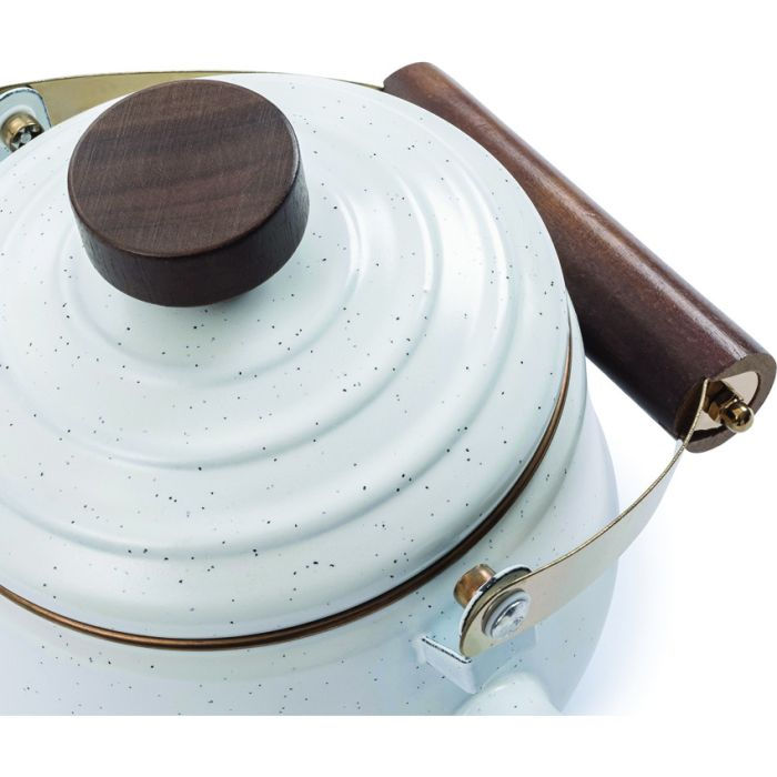 Thumbnail: Enamel Teapot Eggshell