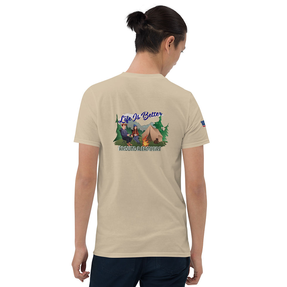Thumbnail: Life Is Better Around A Campfire Short-Sleeve