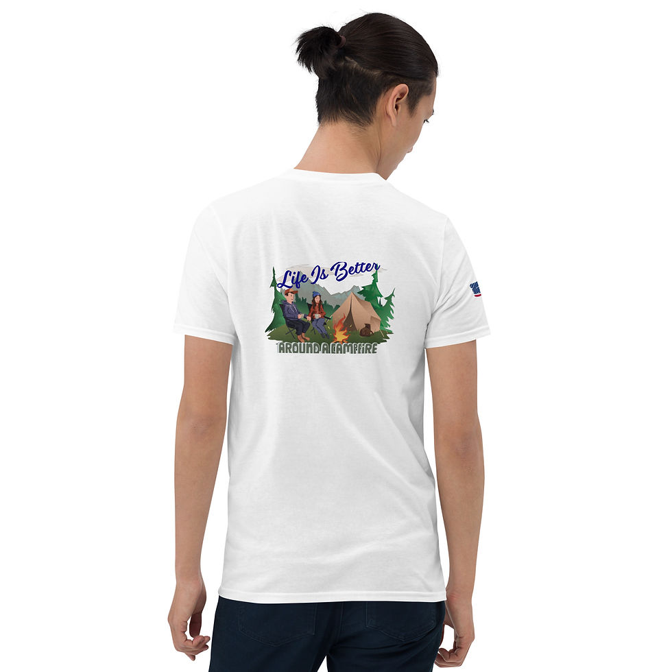 Thumbnail: Life Is Better Around A Campfire Short-Sleeve