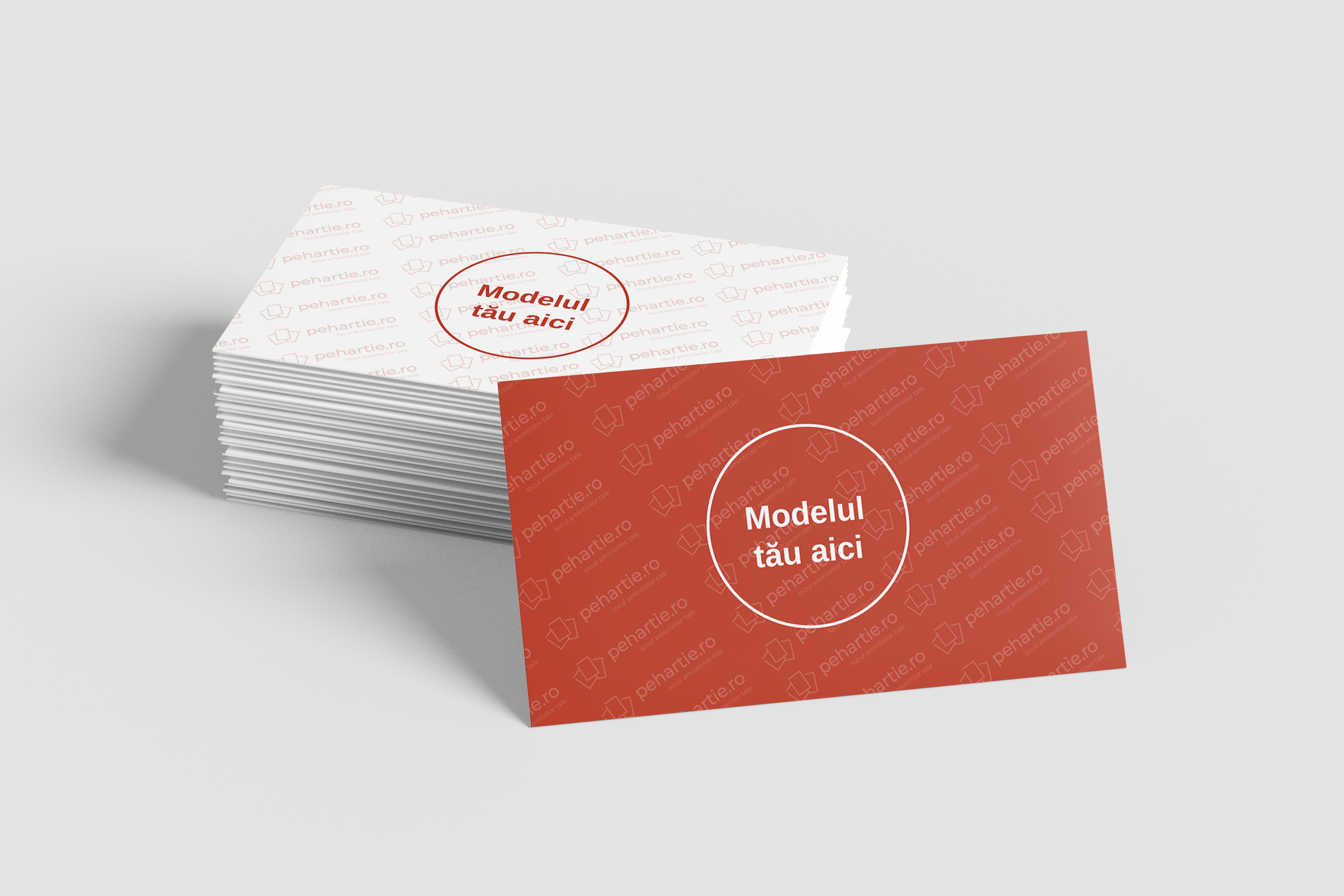 Cărți de vizită texturate