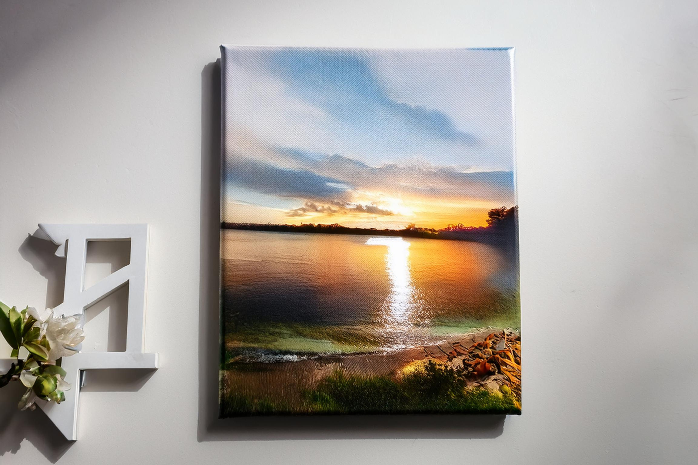 Tablou canvas înrămat (pe șasiu din lemn)