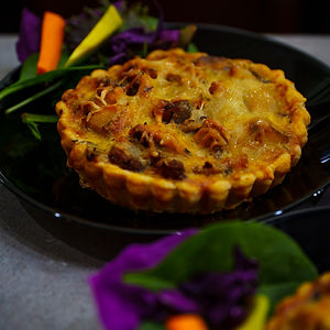 Tarte Ti-manioc (manioc, bacon)