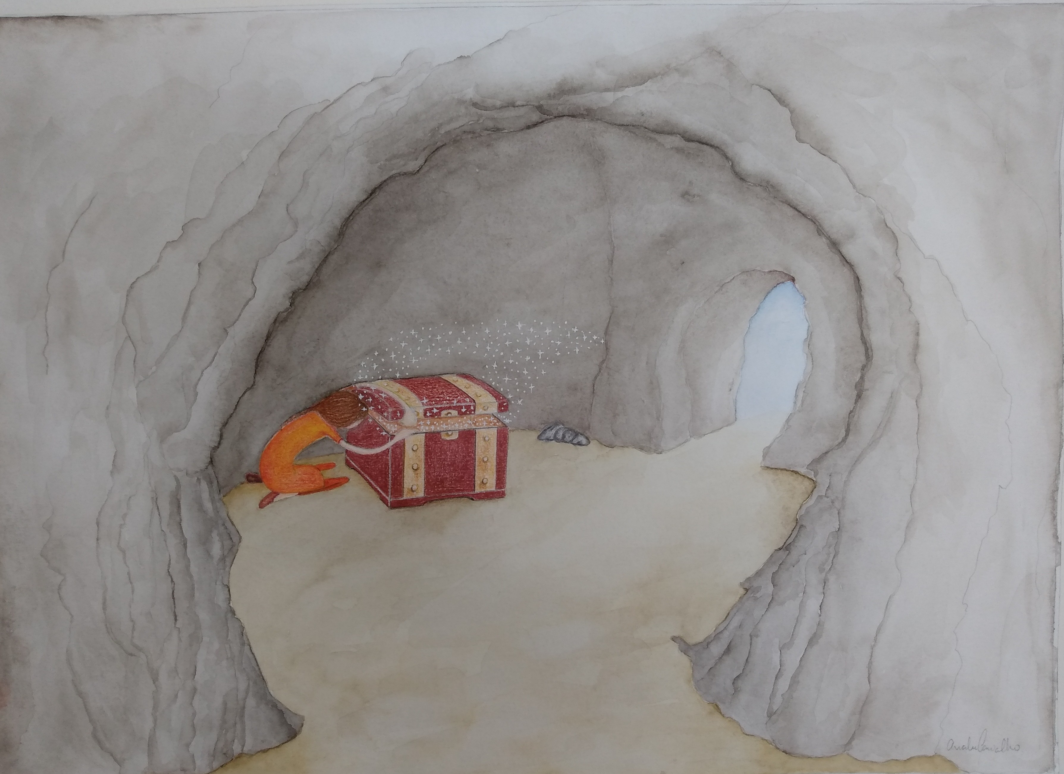 Ilustração livro infantil X