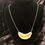 Thumbnail: Caribou Medallion Sterling Silver w/ Lapiz Necklace