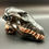 Thumbnail: Graphite and Copper Plated Farmed Fox Skull with Grillz