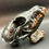 Thumbnail: Graphite and Copper Plated Farmed Fox Skull with Grillz