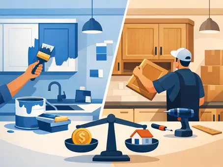 Cabinet Painting vs Replacement: What Pays Off?
