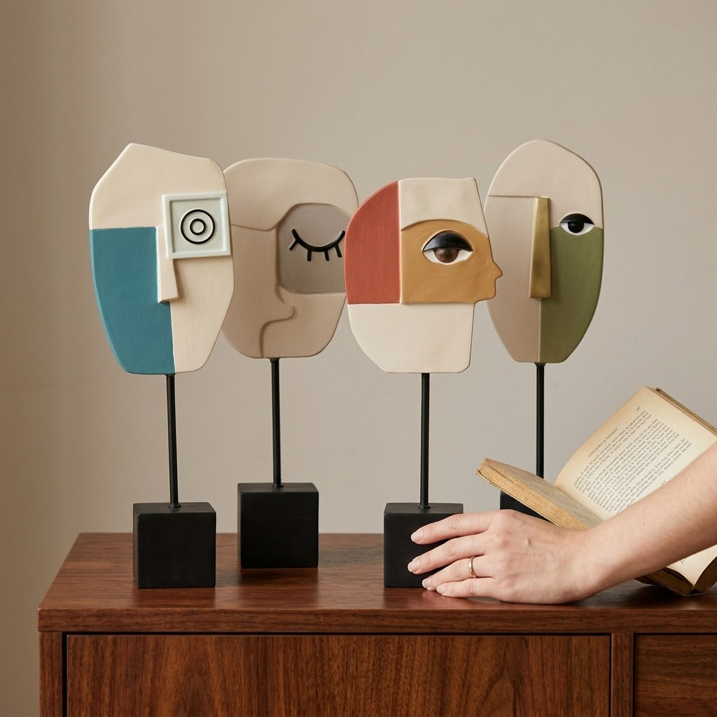 Wholesale Abstract Head Face Statue – Home Gallery Accent