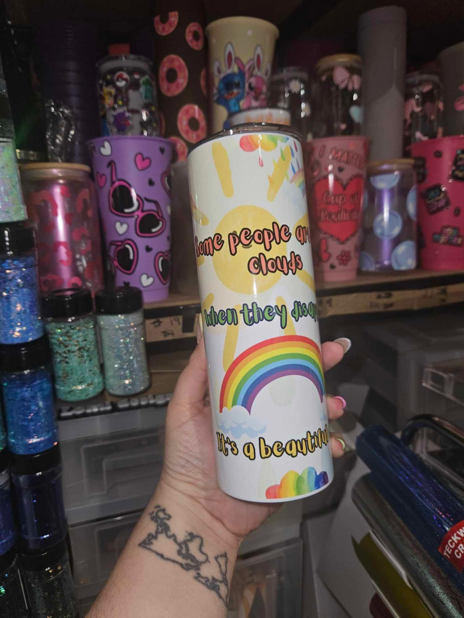 Some people are like clouds