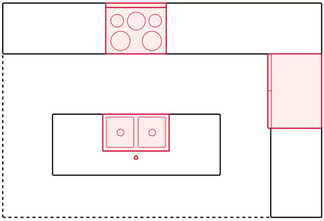Open Concept L Shaped