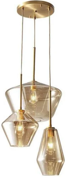Three light pendant