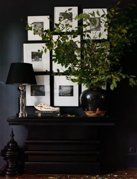 Dark Paint Hallway