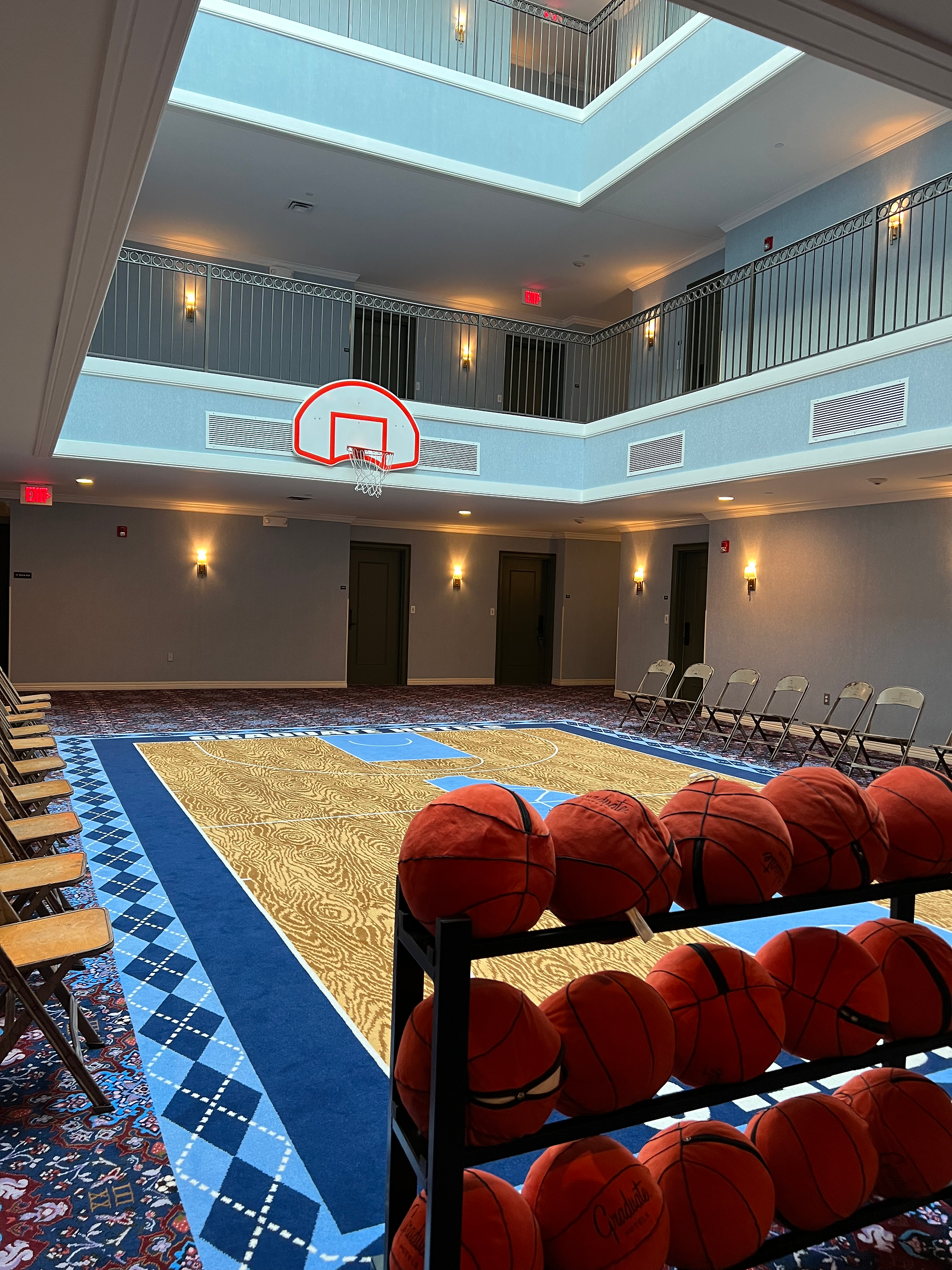 Indoor Basketball Court Graduate Hotel