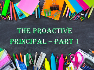 Proactive Title 1 Principals: Active Management Supporting Teachers - Part 1