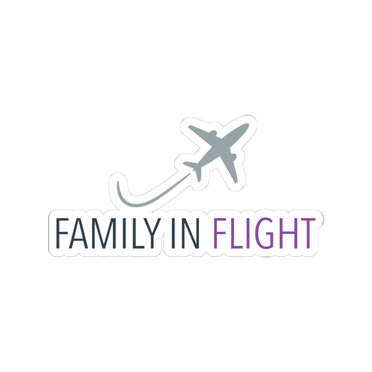 Family in Flight Stickers