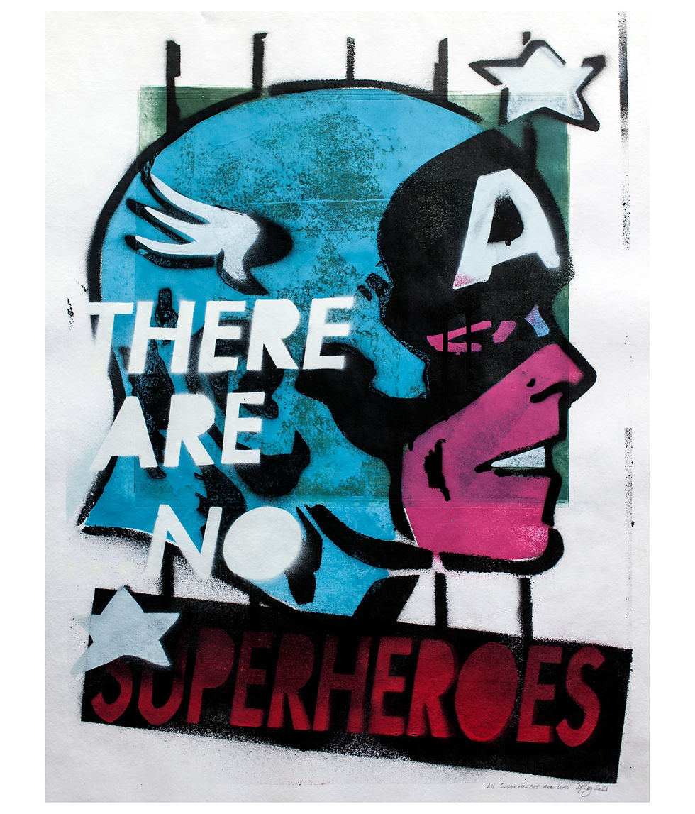 There are no superheroes - 2021b