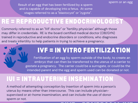 It's Greek to Me! Common Fertility Terms Explained