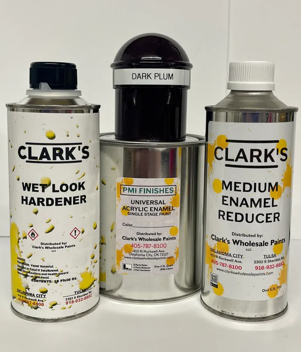 Dark Plum Acrylic Enamel Quart Kit