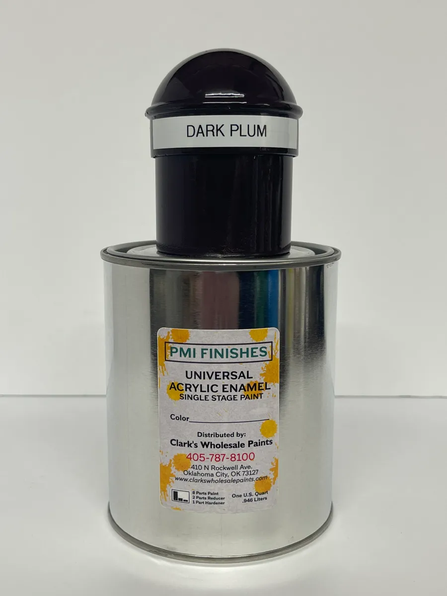 Dark Plum Acrylic Enamel Paint Quart ClarksWholesalePaint