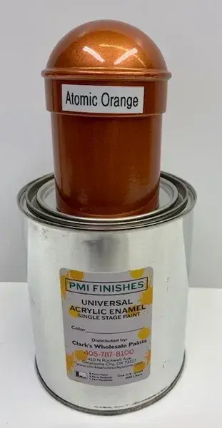 Atomic Orange Acrylic Enamel - Quart