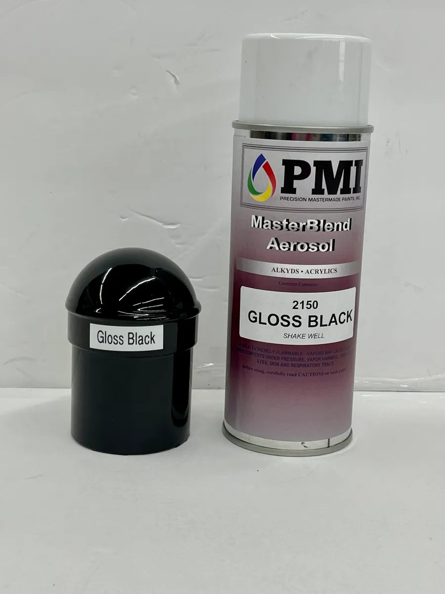 Gloss Black Acrylic Enamel Paint Aerosol ClarksWholesalePaint