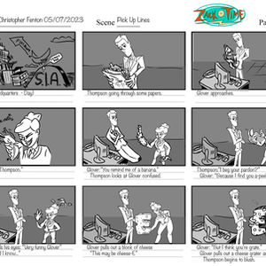 Animation Storyboard: Zack in Time