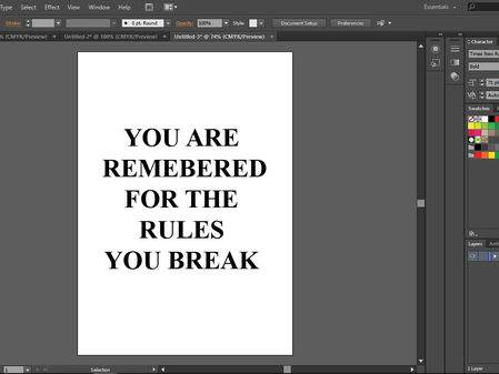 ‘How To Create a Realistic Chalk Lettering Effect’ - Tutorial
