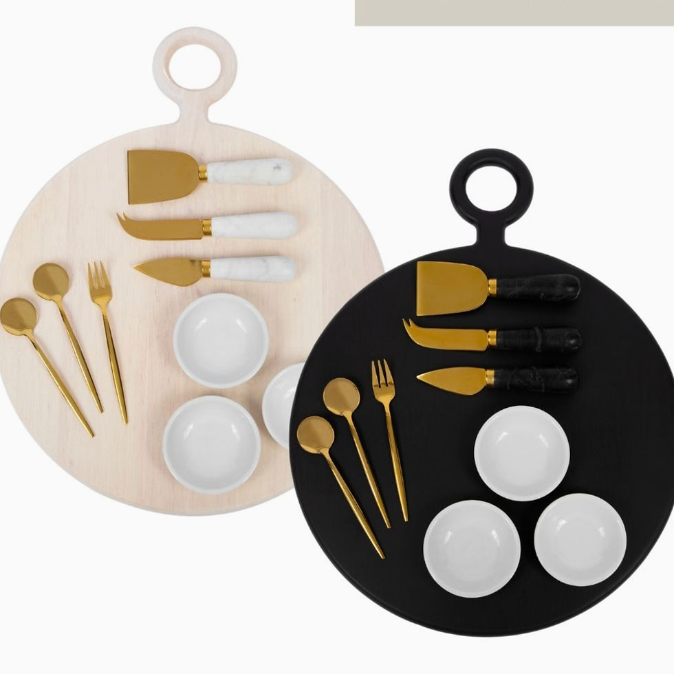 10 Piece Charcuterie Board Gift Set Starter Kit