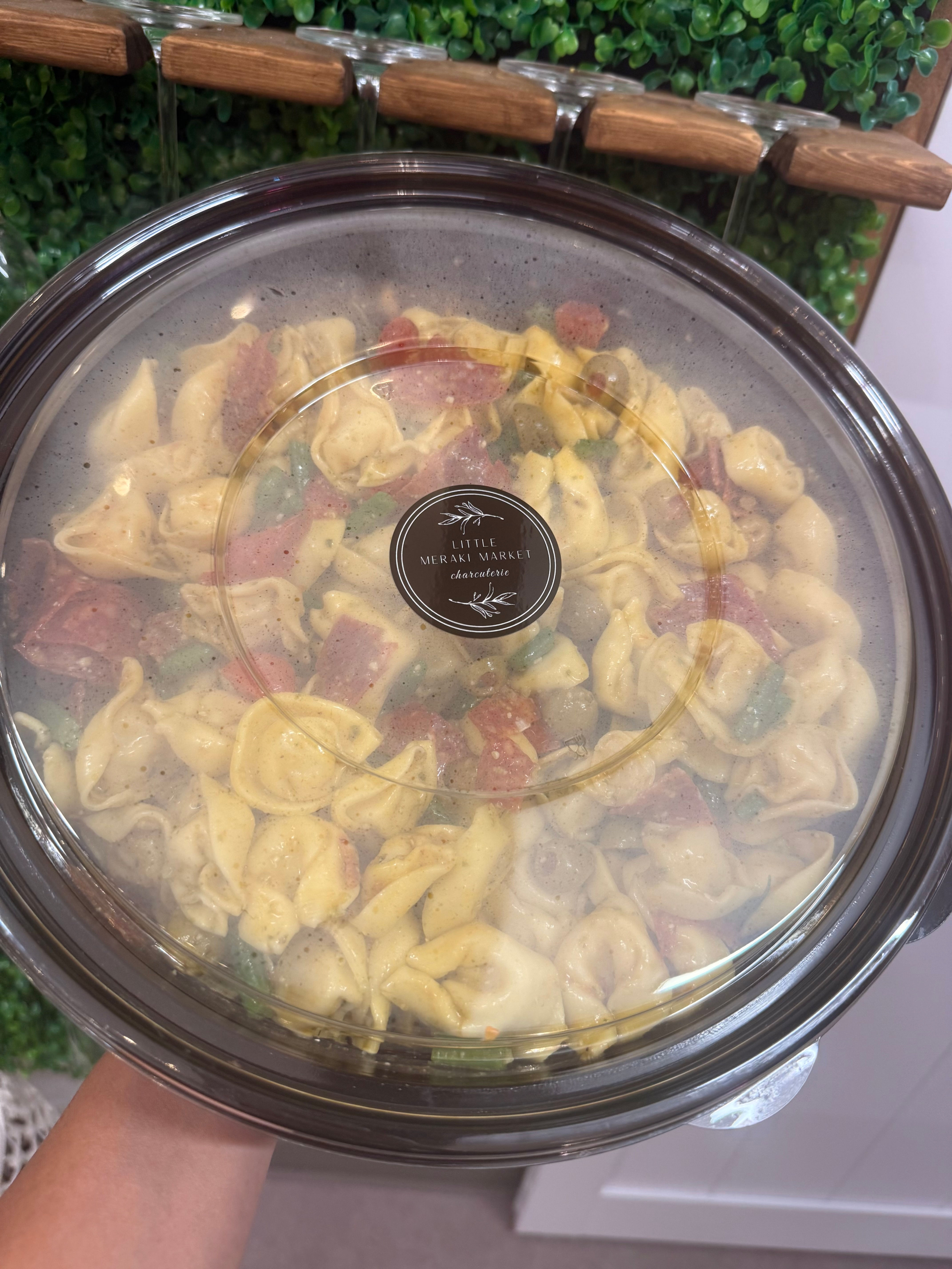 Pesto Tortellini Pasta Salad