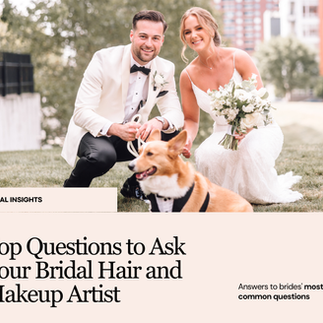 Top Questions to Ask Your Bridal Hair and Makeup Artist in Columbus, Ohio 