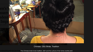 Chen's Wedding at Franklin Park Conservatory, A Chinese Bride, Former OSU Student, Full of Faith and