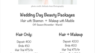Are you getting married this winter?  We are still booking weddings for the winter of 2021.  