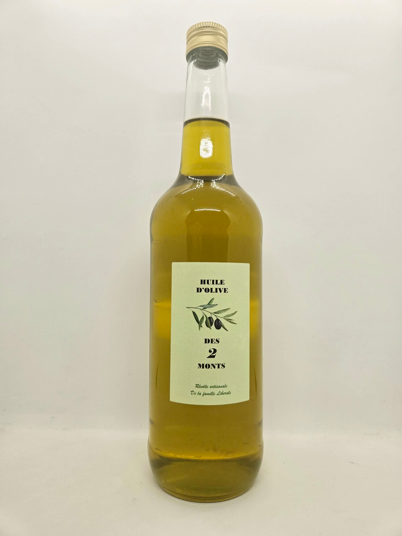 Huile D'Olive " DES 2 MONTS "  de la Famille Liberale 0,70cl