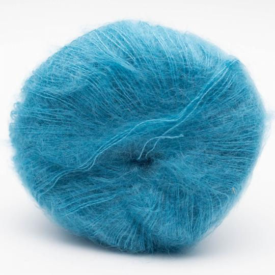 SILKY KID 72 % MOHAIR 28 % SOIE EAU DE MER Kremke