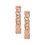 Thumbnail: Links of London Signature 18kt Rose Gold Vermeil Large Hoop Earrings
